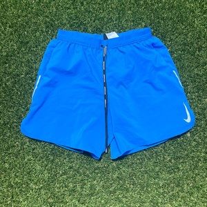 Baby blue Nike running shorts
